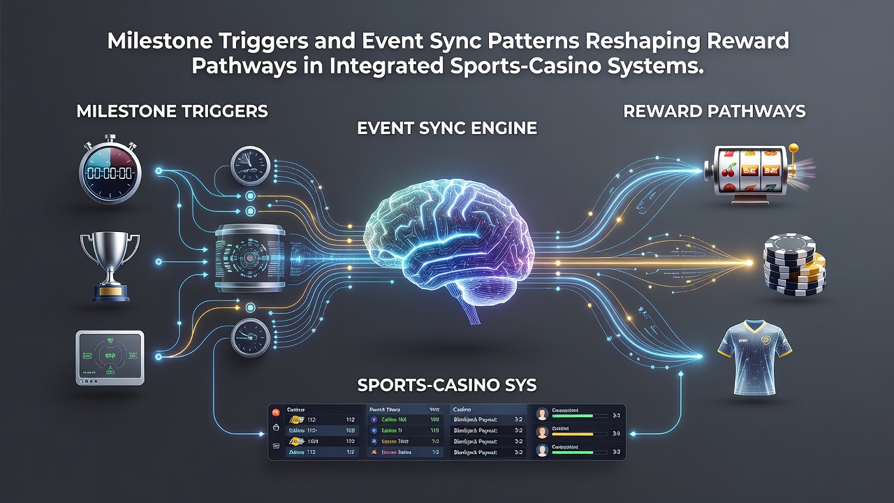 Visualisierung von Event-Sync-Mustern und Belohnungsanpassungen in digitalen Unterhaltungssystemen