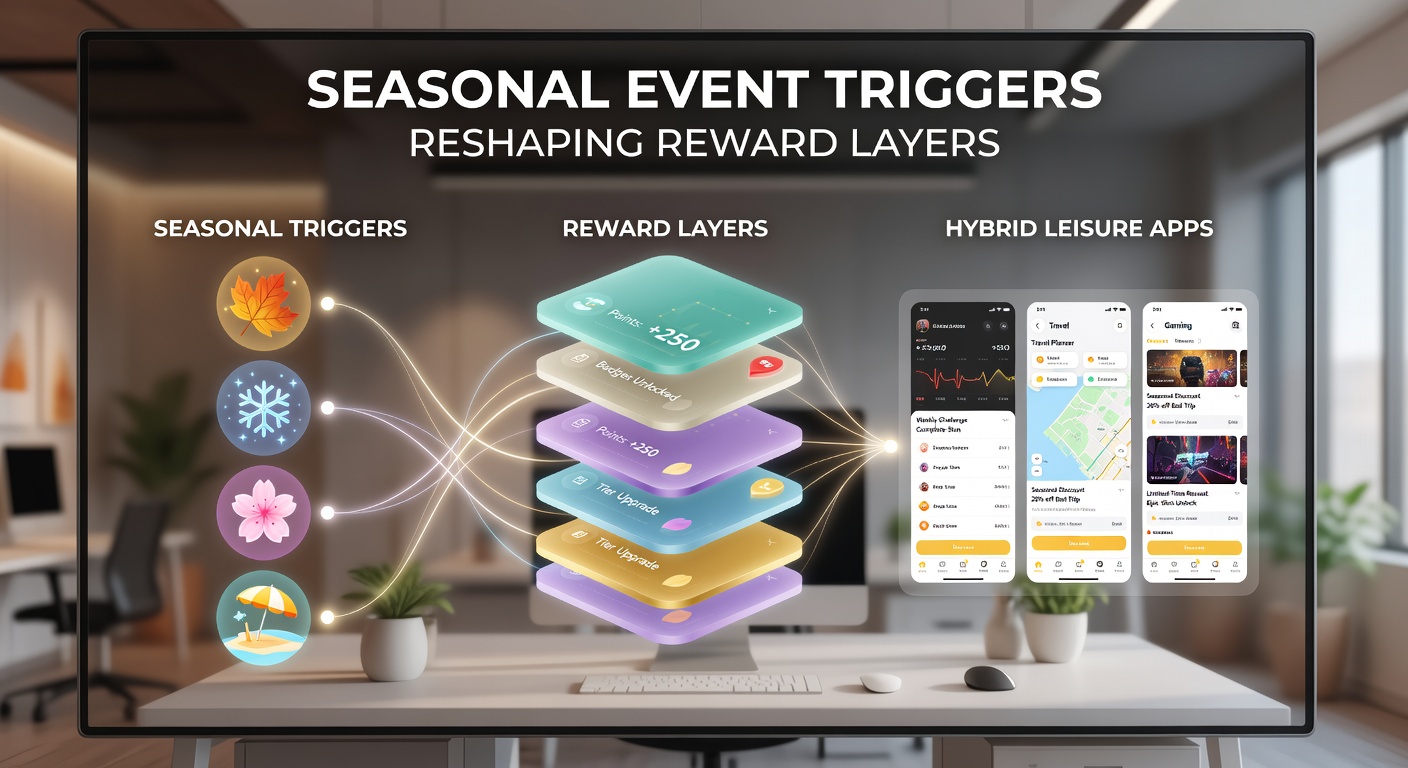Belohnungsschichten und saisonale Events in Freizeit-Apps