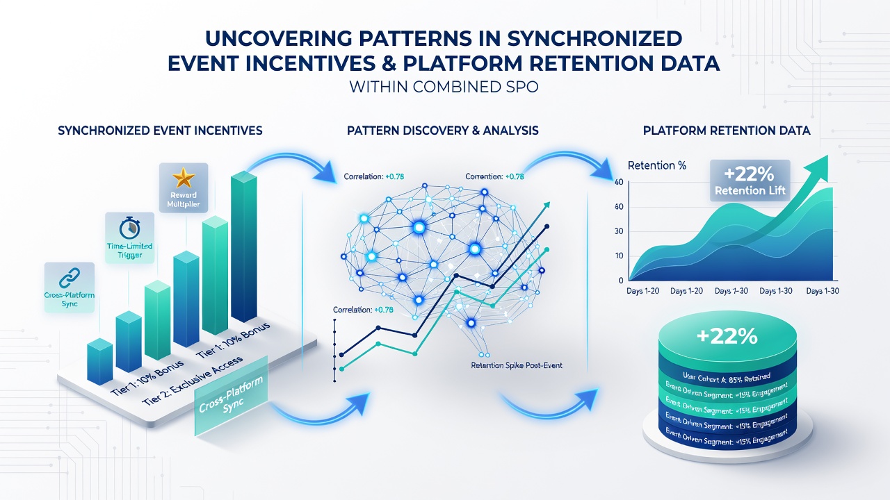 Diagramm zur Korrelation von Anreiz-Timing und Plattform-Retention in kombinierten Systemen